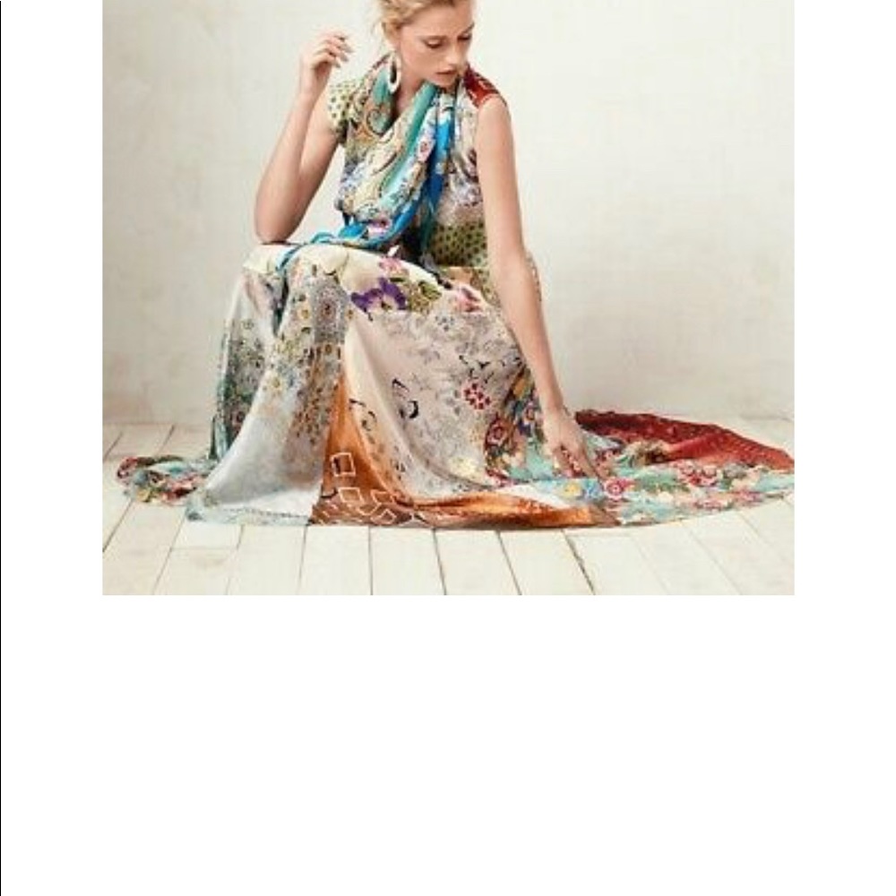 Johnny Was Prudence Silk Maxi Dress size M. 😘😘